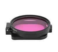 Tbest Filtro Immersione di Junestar 58 Mm Lente Immersione Subacquea per la Correzione del Colore della Telecamera a 9 Motion Spalti di Accessori Fotografici Migliorati in Acque Blu Blu (viola