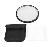 Tbest Filtro per Effetti Fotografici Professionale con Rivestimento, Resistente All'acqua e All'olio, Prisma Frattale Bifacciale per Ritratti, Video, Vetro Ottico, Lega di Alluminio