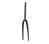 Tbest Forcella anteriore per bicicletta, ruota anteriore rigida in fibra di carbonio lucida 28C a rilascio rapido