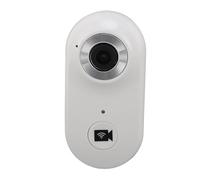 Tbest Fotocamera D'azione per Pollice, App Portatile WiFi 1080p Che Collega la Telecamera Indossabile Indossabile per Lavoro da Viaggio (White)