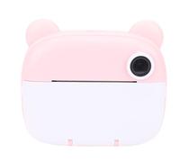 Tbest Fotocamera di Stampa Istantanea, 3 Rotoli di Stampa da Stampa 48 MP Doppio Lente Cartoon Digital Instant Camera per Ragazzi