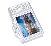 Tbest Fotocamera Digitale 4K da 64 MP per Fotografia con Messa a Fuoco Automatica WiFi Selfie Zoom 18X Batteria da 1200 MAh Principianti di Viaggio e Vlogger (SILVER)