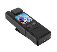 Tbest Fotocamera Portatile 4K HD con Touch Screen da 1,69 Pollici IP65 Resistente All'acqua Stabilizzazione a 6 Assi Grandangolo da 140° Obiettivo Rotante a 180° APP per Vlog e
