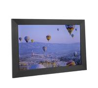 Tbest Frame Immagine Digitale da 10 Pollici Touch Screen Foto Elettronico con Presentazione Ad Alta luminosità per la Scrivania della Camera da (BLACK)