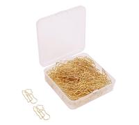 Tbest Gatto Forma Clip, 20 Mm Dimensione Metallo Clip | struttura in ferro, bordi per un facile utilizzo, ideale per organizzare appunti, per l\'inserimento nel diario