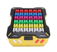 Tbest Giocattolo di Addestramento Al Cervello Intelligente, Gioco di Puzzle 6x6 Sudoku con 36 Pezzi Ricarica USB, Giocattolo Educativo Logico Portatile per Bambini Adulti, Strumento a Doppio