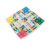 Tbest Gioco da Tavolo per Scacchi Volanti per Bambini con Scatola Ovale - Scacchi Aeroplani in Plastica Portatili per 2-4 Giocatori, Gioco da Viaggio per Feste in Famiglia per l'interazione