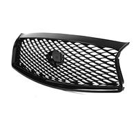 Tbest Griglia a Rete per Paraurti Anteriore, Nero Lucido, Protezione, Resistente Alle Alte Temperature, Resistente Agli Agenti Atmosferici, Sostituzione Diretta per 2014 2017,