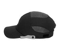 Tbest Hat con Visiera Regolabile per Protezione di Sicurezza | Materiali durevoli in HDPE e ABS, design confortevole a rete, ideale per lo sport e il lavoro