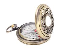 Tbest Hiking Compass, Waterproof Brass Outdoor Navigation Tool
