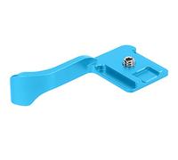 Tbest Impugnature per il Pollice della Fotocamera in Lega di Alluminio Ergonomiche con Slitta a Caldo per E1 EP1 PL3 PM2 M, Leggere e Resistenti, Superficie Anodizzata Lavorata a (BLUE)
