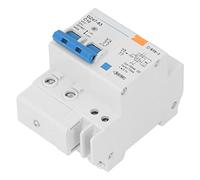 Tbest Interruttore Automatico Miniaturizzato 2P 10A per Montaggio su Guida DIN 400V Sovracorrente per l'impianto Elettrico dell'edificio Nylon PA66 Ignifugo