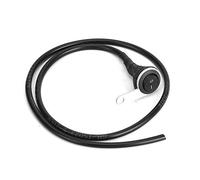 Tbest Interruttore Impermeabile per Moto Interruttore Luce Manubrio Manubrio Impermeabile Faretto con Ritorno Automatico da 22 Mm Pulsante LED per Bicicletta