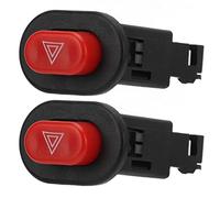 Tbest Interruttore Luce Moto, Pulsante, Plastica Resistente | Design compatto, Installazione semplice, Alta sensibilità, Compatibile con le moto