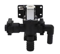 Tbest Interruttore Sifone a Solenoide, Pezzo di Ricambio, Valvola di Controllo Dell'acqua per WC, Pressione 9W 150PSI, per Barca Marina, Yacht, 12V, Metallo ABS