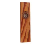 Tbest Kazoo Vintage in Legno con 2 Membrane per Chitarra, Ukulele | Portable humming wind instrument, easy to learn for beginners and adults, wood material