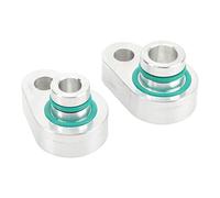 Tbest Kit AC Posteriore Kit in Lega di Alluminio Surface Lucido Struttura Compatta Struttura Ad Alta Precisione per Expedition Navigator Flex 2007 2018