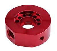 Tbest Kit Adattatore Piastra Filtro Olio Radiatore Motore Ad Alte Prestazioni con Finitura Anodizzata Universale per B16 B17 B18 Vtec Testa a LS B20 Blocco Rosso Blu Argento (rosso)