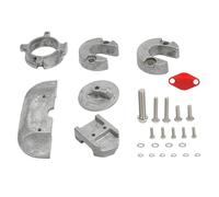 Tbest Kit Anodo in Alluminio 888756Q01 Protezione Antiruggine Ad Alta Resistenza per Entrofuoribordo Mercruiser 1 Generazione 2 Dal 1991 a Oggi
