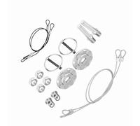 Tbest Kit Bloccaggio Perno Cofano Universale in Lega di Alluminio CNC Perni Cofano da Blu Anodizzati per Mod Auto, Installazione Facile Senza Trapano, vestibilità Antivibrazione (SILVER)