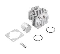 Tbest Kit Cilindro per TL26 CG260 Motore 34mm | Acciaio e alluminio resistenti, facili da installare, adatti ai trimmer