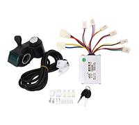 Tbest Kit Controller Motore Spazzolato 24V 250W Display Digitale di Potenza Acceleratore a Pollice con Chiavi Kit di Conversione Bici Elettrica per Biciclette Elettriche