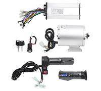Tbest Kit di Conversione Scooter Elettrico 2000W 48V, Motore Brushless con Controller 3 velocità Acceleratore, Lega di Alluminio, per Scooter, Bici, Motore Fai-da-te