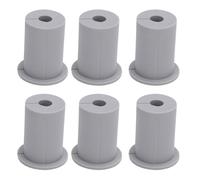 Tbest Kit di Instradamento Cavi Ethernet da 6 Pezzi Aspetto Migliorato Passacavo a Parete per Cavo in Silicone Passacavo Passante per Boccola per Foro a Muro in Pollici per Cavo Ethernet con Kit