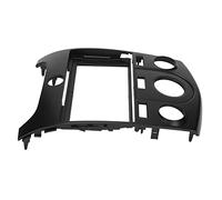 Tbest Kit di montaggio sul cruscotto copertura del telaio del pannello di navigazione Materiale ABS di alta qualità Abbinamento senza problemi Aspetto elegante per la modernizzazione del navigatore