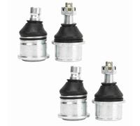 Tbest Kit Giunti Sferici Superiore Inferiore Sostituzione Qualità Premium Gomma Durevole Resistente All'usura Antiruggine Sospensione Anteriore Soluzione Antirumore e Vibrazione per