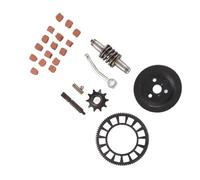 Tbest Kit Ingranaggi Albero Frizione Catena di Trasmissione in Lega Set di Spinte a Sfera con Asta per Bici Motorizzata da 80