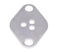 Tbest Kit Piastra di Chiusura Valvola EGR Set Guarnizioni di Blocco Ad Alte Prestazioni in Acciaio Inossidabile per Motori ALFA LANCIA 1.9 JTD CDTI 8V