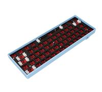Tbest KitModular Tastiera da Gioco HanicalTastiera Hanical Aries, 61 Tasti Tastiera Hanical Kit Fai da Te Porta Wirel 2.4G BT 3.0 5.0 Tipo C Tastiera da Gioco Hanical Modulare Cablata