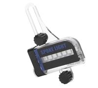 Tbest Lampada a Raggio di Bici RGB da 14ED, modalità di Risparmio Energetico con 30 Motivi, Adatta per i Modelli di Filo in Acciaio Pieno, Ideale per la Mountain Bike