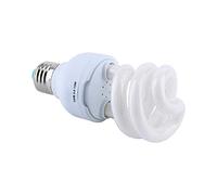 Tbest Lampadina per Rettili Uvb 5.0 da 13 W Base E27 Lampada a Serpente Tartaruga a Risparmio Energetico per Deserto con Supporto Ottimale per il Metabolismo del Calcio