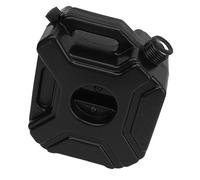 Tbest Lattine di Stoccaggio a Benzina Ad Alta Resistenza Portatile 3L Serbatoio Carburante per Veicoli Fuoristrada Motocicli UTVS ATVS Black ABS (Senza Staffa)