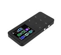 Tbest Lettore MP3 Portatile con Bluetooth e Suono HiFi | Design in metallo, funzione di registrazione integrata, funzione dizionario, batteria da 200 mAh, ideale per