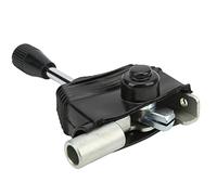 Tbest Leva del Manuale per Motocicletta Lega di Acciaio Ad Alta Resistenza con Ghetta in Gomma Misura Universale per Quad Dirt Bike ATV Go Kart Installazione Semplice Resistente