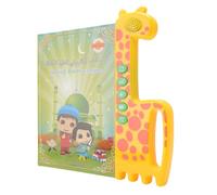 Tbest Libro di Lettura Arabo Inglese Bilingue Interactive Point Reading System Book, Libro di Apprendimento dell'Inglese Arabo per Bambini Educazione Precoce con Penna, modalità di Apprendimento