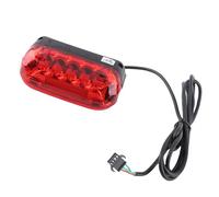 Tbest Luce di Stop Sostituzione per icletta, Freno a i Elettrico 48V Luce di Segnalazione a LED Sostituzione per fanale Posteriore Accessori Sostituzione per Ciclismo
