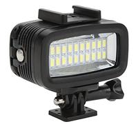 Tbest Luce LED Subacquea IPX8 IPX8 Imploratura Impermeabile 40 M Deep Dive 700lm Alta Illuminazione Ad Alta luminosità Accensione Libera per Onex2 ABS Metal 247G (BLACK)