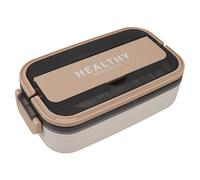 Tbest Lunch Box in Acciaio Inossidabile 316 Contenitore per Alimenti a Prova di Perdite da 700 Ml per Microonde con Scomparti per la Preparazione dei Pasti per Viaggi in Ufficio Scolastico