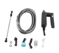 Tbest Macchina a Spruzzo Elettrica Portatile da 7,4 V Asta di Prolunga Ad Alta Potenza da 320 Mm-600 Mm 2 modalità di Spruzzo per l'irrigazione del Giardino Disinfezione e Pulizia