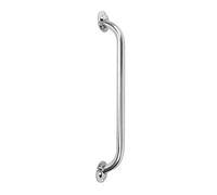 Tbest Maniglia per Maniglia in Acciaio Inossidabile 304 da 7/8 Pollici, Centro dei Fori da 400 Mm, Corrimano Rotondo Lucido con Resistenza alla Corrosione per Il Bagno della Barca