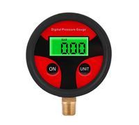 Tbest Manometro pressione pneumatici misuratore pressione gomme auto tester pneumatici digitale LCD 0-200 PSI allarme automatico 4 unità per auto camion moto bici