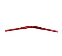 Tbest Manubrio per Bicicletta, Extra Lungo 31.8mm Riser Bar (rosso) | Lega di alluminio, Ideale per il downhill, Design antiscivolo, Installazione semplice