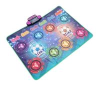 Tbest Mappe di Gioco a Doppio Gioco Interattivo, Tappetino da Attivato dalla Musica 105.5x80 Cm per Divertimento per Bambini, Fitness Indoor, Livelli Impegnativi, Legame Familiare