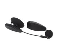 Tbest Microfono per violino senza fili, 2,4 g, di trasmissione per microfono strumentale senza fili, con cancellazione del rumore a ventosa per spettacoli palcoscenici, materiale ABS