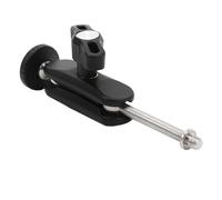 Tbest Mini Braccio Articolato con Doppia Testa a Sfera, Rotazione Regolabile a 360 Gradi per Fotocamere DSLR, Luci Video a LED, Microfoni, Lega di Alluminio