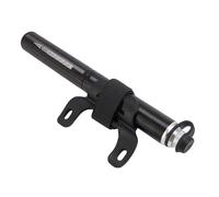 Tbest Mini pompa per bicicletta portatile ad alta pressione 160psi telaio in lega di alluminio leggero con supporto per mountain bike e giochi con palla (nero)